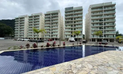 Apartamento com 2 dormitórios à venda, 82 m² por r$ 500.000 - cidade jardim - caraguatatuba/sp