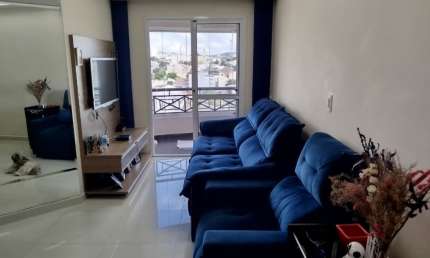 Lindo Apto 70 M2 3 Dorms 1 Suite - Vila Pires Santo André