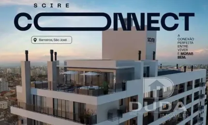 Apartamento com 2 quartos à venda na Rua Manoel Loureiro, Barreiros, São José