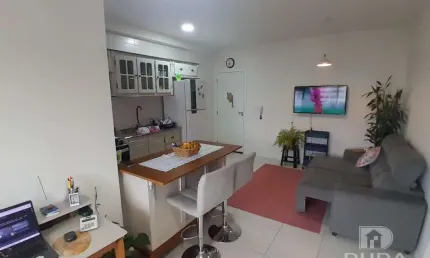 Apartamento com 2 quartos para alugar na Rua Luiz Aléssio Lenhani, São Sebastião, Palhoça
