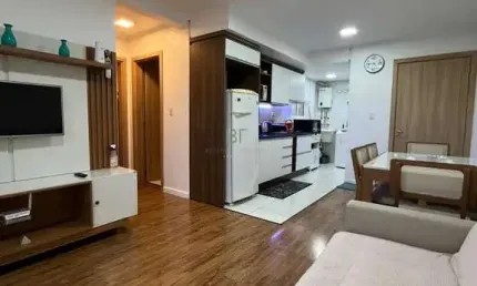 APARTAMENTO 02 DORMITÓRIOS SEMIMOBILIADO NO BAIRRO VIINHEDOS