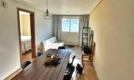 APARTAMENTO DE 01 DORMITÓRIO SEMIMOBILIADO NO BAIRRO CHARQUEADAS