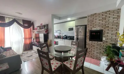 APARTAMENTO SEMIMOBILIADO COM 52 M² NO BAIRRO SÃO CAETANO