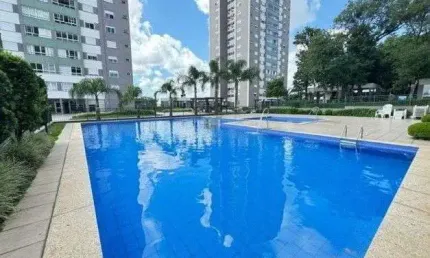 APARTAMENTO MOBILIADO  COM SUÍTE E 02 VAGAS DE GARAGEM