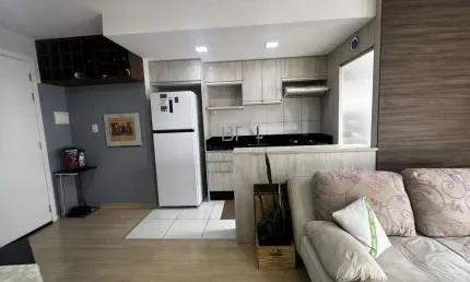 APARTAMENTO MOBILIADO COM 2 DORMITORIOS NO BAIRRO VILA VERDE