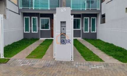 Casa com 3 quartos à venda na Rua Aurora Tedesco dos Santos, 85, Cidade Industrial, Curitiba por R$ 375.000