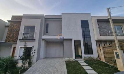 Casa em condomínio fechado com 3 quartos à venda na Rua Ângelo Tozim, 230, Campo de Santana, Curitiba por R$ 680.000