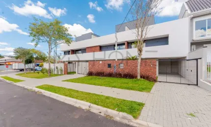 SOBRADO À VENDA EM SANTA FELICIDADE - 3 QUARTOS - COM TERRAÇO - IMÓVEL NOVO