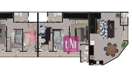 Sobrado com 3 dormitórios à venda, 103 m² por R$ 615.000 - Vila Pires - Santo André/SP