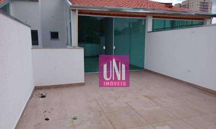 Cobertura com 2 dormitórios à venda, 110 m² por R$ 645.000 - Vila Valparaíso - Santo André/SP