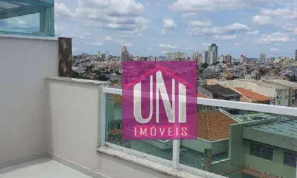 Cobertura com 2 dormitórios à venda, 120 m² por R$ 560.000 - Vila Camilópolis - Santo André/SP