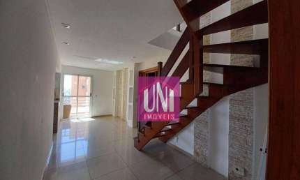 Cobertura com 2 dormitórios à venda, 111 m² por R$ 690.000 - Casa Branca - Santo André/SP