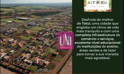 Terreno à venda, 360 m² por R$ 224.214 - Residencial Astória - Tatuí/SP