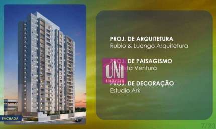Apartamento com 2 dormitórios à venda, 43 m² por R$ 378.400 - Campestre - Santo André/SP