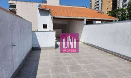 Cobertura com 3 dormitórios à venda, 137 m² por R$ 750.000 - Vila Valparaíso - Santo André/SP
