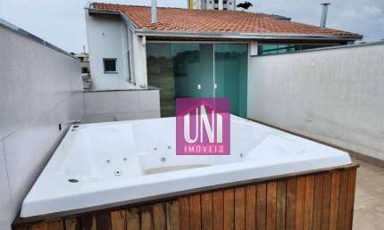 Cobertura com 3 dormitórios à venda, 132 m² por R$ 650.000 - Vila Pires - Santo André/SP