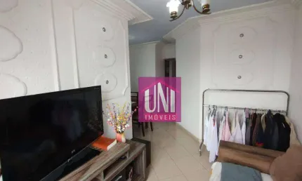 Apartamento com 2 dormitórios à venda, 50 m² por R$ 365.000,00 - Vila Alzira - Santo André/SP