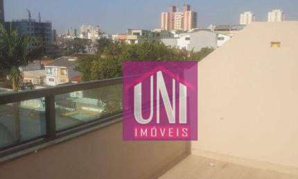 Apartamento Duplex com 2 dormitórios à venda, 98 m² por R$ 570.000 - Vila Curuçá - Santo André/SP