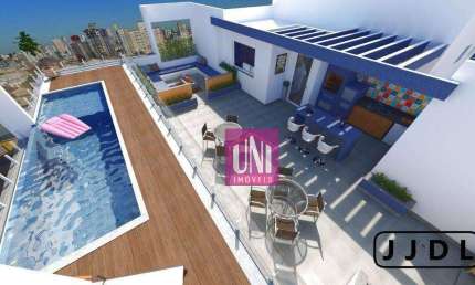 Apartamento com 2 dormitórios à venda, 55 m² por R$ 425.000 - Parque das Nações - Santo André/SP