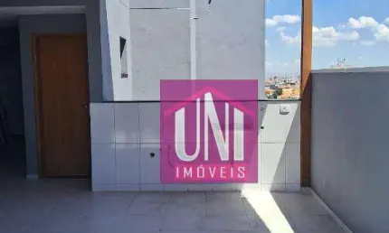 Cobertura com 2 dormitórios à venda, 100 m² por r$ 498.000,00 - parque oratório - santo andré/sp