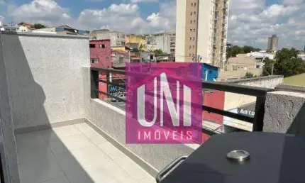 Apartamento Duplex com 2 dormitórios à venda, 50 m² por R$ 345.000,00 - Vila Francisco Matarazzo - Santo André/SP