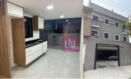 Apartamento com 2 dormitórios à venda, 44 m² por r$ 370.000,00 - parque erasmo assunção - santo andré/sp