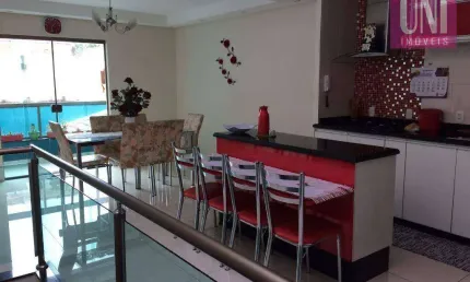 Sobrado com 3 dormitórios à venda, 258 m² por R$ 960.000,00 - Parque Erasmo Assunção - Santo André/SP