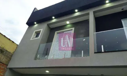 Sobrado com 3 dormitórios à venda, 125 m² por R$ 998.000,00 - Jardim Bela Vista - Santo André/SP