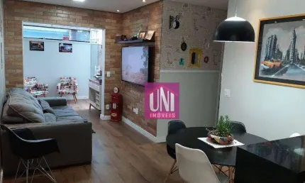 Apartamento com 3 dormitórios à venda, 105 m² por R$ 572.000 - Vila Metalúrgica - Santo André/SP