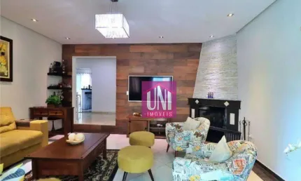 Sobrado com 4 dormitórios à venda, 438 m² por R$ 2.700.000,00 - Jardim - Santo André/SP