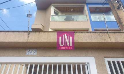 Apartamento com 3 dormitórios à venda, 94 m² por R$ 470.000 - Jardim Santo Antônio - Santo André/SP