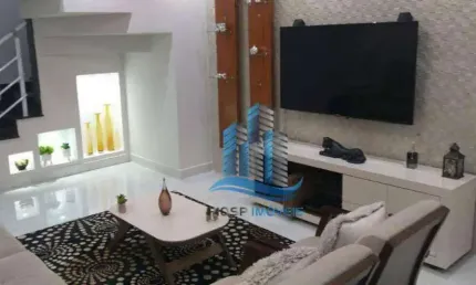 Sobrado com 4 dormitórios à venda, 300 m² por R$ 990.000,00 - Utinga - Santo André/SP