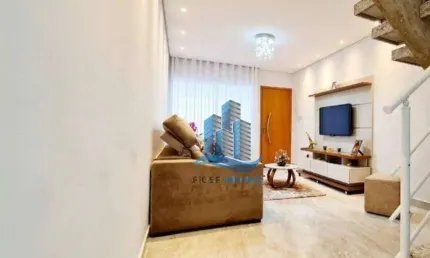 Sobrado com 2 dormitórios à venda, 103 m² por R$ 865.000,00 - Mauá - São Caetano do Sul/SP