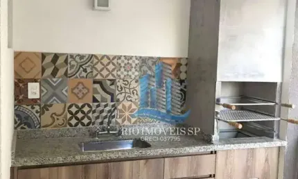Apartamento com 3 dormitórios à venda, 96 m² por R$ 890.000,00 - Vila Scarpelli - Santo André/SP