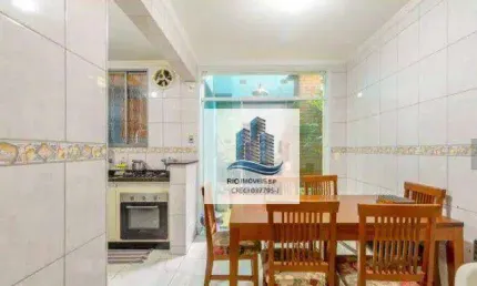 Sobrado com 3 dormitórios à venda, 126 m² por R$ 620.000,00 - Utinga - Santo André/SP