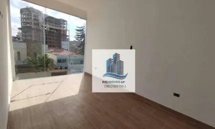 Cobertura com 2 dormitórios à venda, 110 m² por r$ 730.000,00 - campestre - santo andré/sp