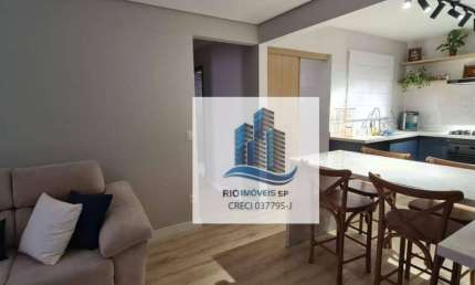 Cobertura com 3 dormitórios à venda, 170 m² por R$ 890.000,00 - Nova Gerti - São Caetano do Sul/SP