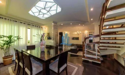 Sobrado com 4 dormitórios à venda, 460 m² por r$ 2.600.000,00 - olímpico - são caetano do sul/sp