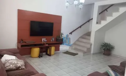 Sobrado com 3 dormitórios à venda, 125 m² por r$ 690.000,00 - santa maria - são caetano do sul/sp