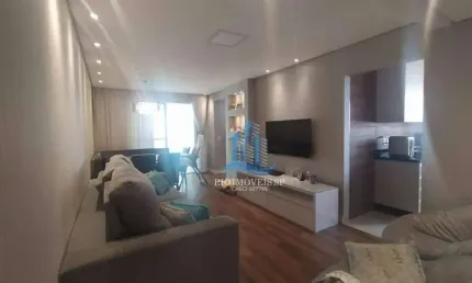 Apartamento com 2 dormitórios à venda, 78 m² por R$ 750.000,00 - Campestre - Santo André/SP