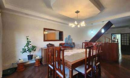 Sobrado com 4 dormitórios, 360 m² - venda por R$ 1.600.000,00 ou aluguel por R$ 12.140,00/mês - Campestre - Santo André/SP