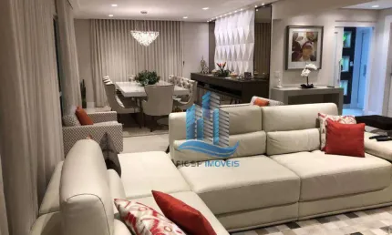Apartamento com 3 dormitórios à venda, 240 m² por r$ 3.710.000,00 - santa paula - são caetano do sul/sp