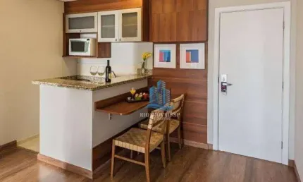 Flat com 1 dormitório à venda, 37 m² por R$ 340.000,00 - Barcelona - São Caetano do Sul/SP