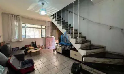 Sobrado com 3 dormitórios à venda, 256 m² por r$ 965.000 - santa maria - são caetano do sul/sp