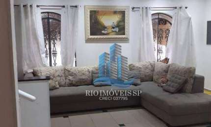 Sobrado com 3 dormitórios à venda, 217 m² por R$ 1.038.800,00 - Nova Gerti - São Caetano do Sul/SP