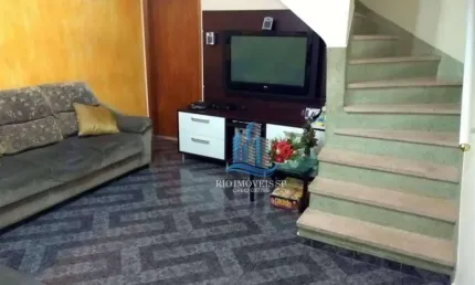 Sobrado com 2 dormitórios à venda, 107 m² por R$ 650.000,00 - Nova Gerti - São Caetano do Sul/SP