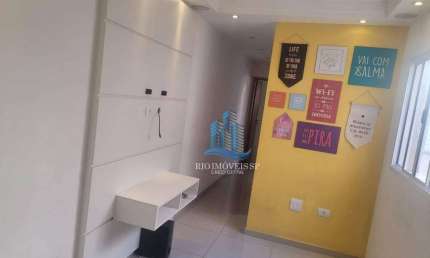 Apartamento com 2 dormitórios à venda, 50 m² por R$ 320.000,00 - Utinga - Santo André/SP