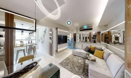 Apartamento com 2 dormitórios à venda, 85 m² por R$ 979.000,00 - Fundação - São Caetano do Sul/SP