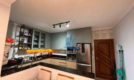 Cobertura com 3 dormitórios à venda, 140 m² por R$ 510.000 - Vila Valparaíso - Santo André/SP