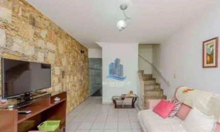 Sobrado com 2 dormitórios à venda, 110 m² por r$ 640.000,00 - santa paula - são caetano do sul/sp